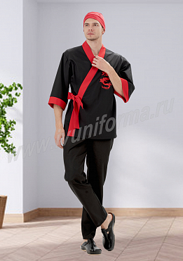 Куртка повара мужская арт. ПВ-01-11-ТС