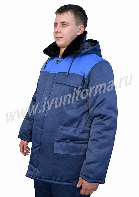 Куртка рабочая зимняя мужская "Бригада"