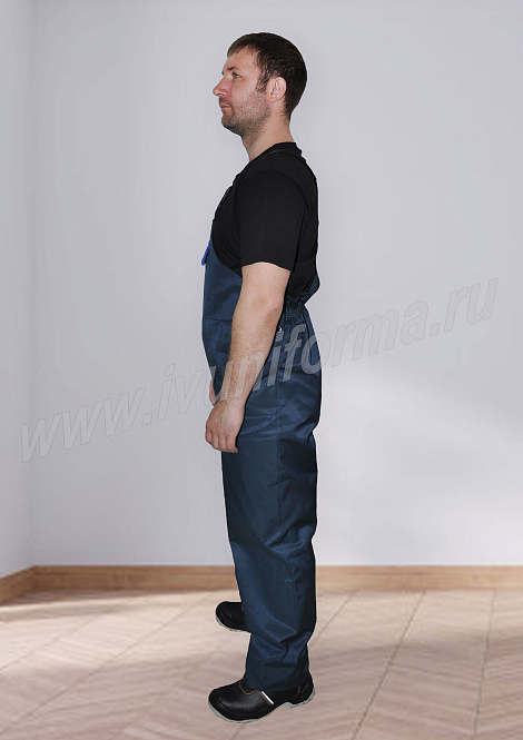 Полукомбинезон рабочий мужской арт. Р-05-137-ГР