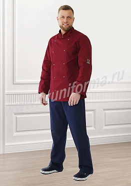 Куртка повара мужская арт. ПВ-01-07-САН